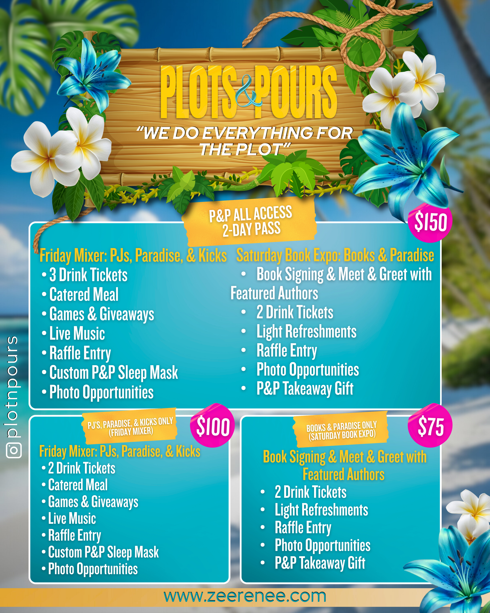 PJs, Paradise, & Kicks Only (Friday Mixer)